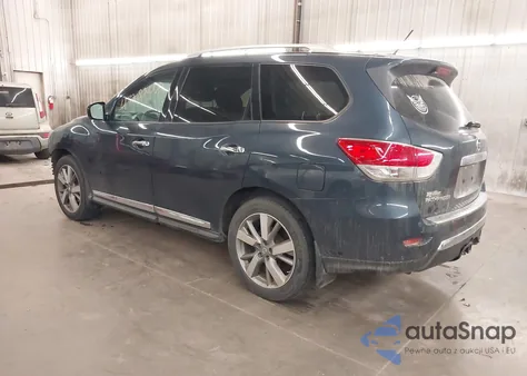 2015 Nissan Pathfinder Platinum from USA, damaged, VIN 5N1AR2MM5FC712851